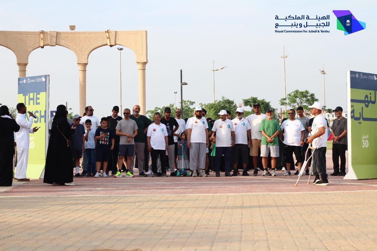 انطلاق فعالية #أمش 30بالتعاون مع 
@moh_eastern
 بشاطئ الفناتير (المسرح الروماني) بمشاركة(155) رياضي ورياضية  
بمدينة #الجبيل_الصناعية 

#صناعة_وحياة
